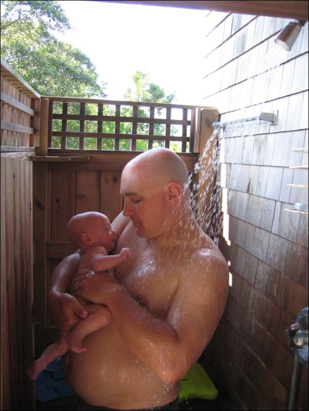 Outdoor shower